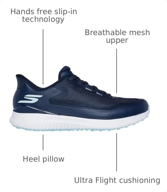 Image of Skechers Women's Flight Slip-Ins Golf Shoe