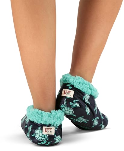 Image of Lazy One Fuzzy Feet Slippers for Women, Cute Fleece-Lined House Slippers, Cute Slipper Socks
