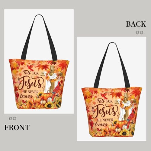 Bible Tote Bags For Women Christian Tote Bags For Women Religious Shoulder Bag Scripture Reusable Grocery Bag3