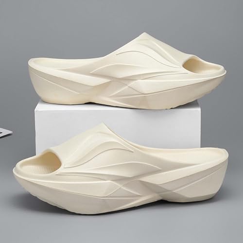 Thick soled, poop like shower slippers, plus size couple shoes, lightweight home shoes2