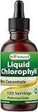 Best Naturals Liquid Chlorophyll Drops - 50 mg - 120 Servings Per Glass Bottle - 2 FL OZ