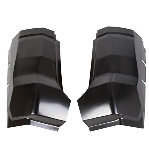 ECOTRIC Cab Corner Compatible with 2009-2018 Dodge Ram 1500 2500 3500 Truck Extended Cab Black Pair by ECOTRIC - Used condition - US$52.38