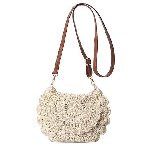 Small Crochet Beach Bag Boho Beach Bag Vcation Bags Knitted Bags Knit Purses Cute Summer Purses Handbag