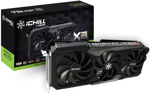 Image of INNO3D GEFORCE RTX 4070 Ti ICHILL X3 12GB GDDR6X Gaming Graphic Card - C407T3-126XX-186148H