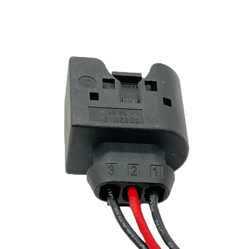 1 connecteur électronique de capteur de vilebrequin ABS à 3 broches for injecteur automatique(5 Pcs)