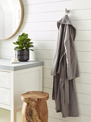 Image of Amerock Arrondi Single Prong Stainless Steel Wall-Mounted Hook