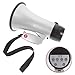 Zerodeko Portable Megaphone Bullhorn 240-Second Audio Recorder Low Power Consumption and Loud Volume for Party Cheerleading Security Sporting Events and Emergency Announcements