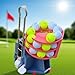 Range Reload Golf Ball Launcher Pro, Automatic Golf Ball Tee up Machine with Dispenser Foot Pedal & Spinner Balancer, 25-Ball Capacity, Portable Indoor and Outdoor Golfs Practice Aid(1PCB UP)