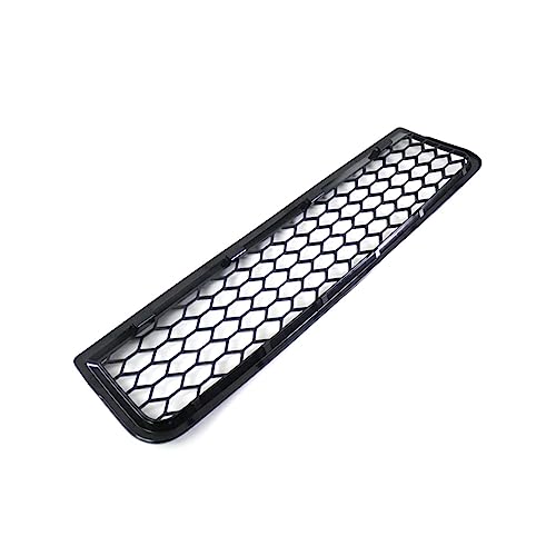 Rejilla de parachoques delantero para A4 B6 2002-2005, estilo panal negro mate 7