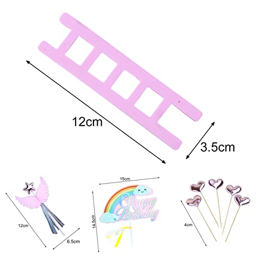 1 conjunto de topos de pastelaria DIY personalizado criativo ampla aplicação rosa