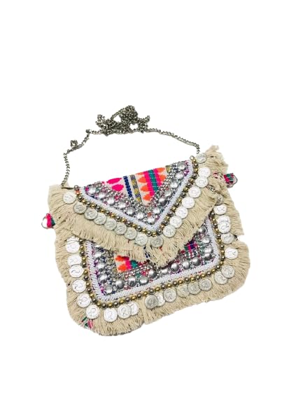 GenericA n K Enterprises Hand Made and Hand Crafted and embroidered Cross body Banjara Bohemian Bag For Women
