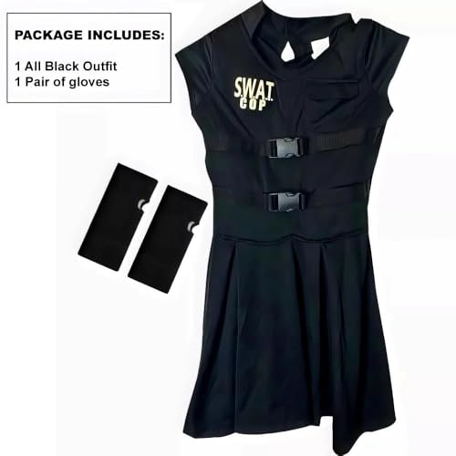 Disfraz S.W.A.T para Niñas Talla Large (12-14) miniatura 2