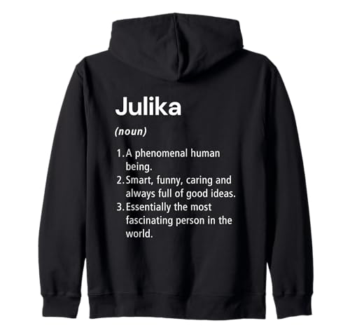 Julika Definición de nombre Diccionario divertido Sudadera con Capucha