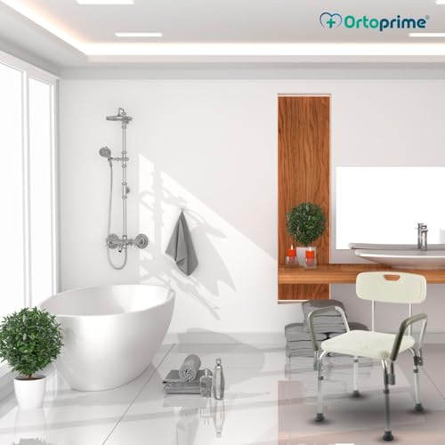 Variante de OrtoPrime Silla Ducha Respaldo Extraíble 6 Alturas