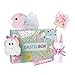 Produktbild Lulubug Bastelset Kinder 600 Teile | Seidenblumen, Pompons, Tonpapier, Washi Tape, Wackelaugen, Sticker und mehr | DIY Scrapbook Bastelbox für Kinder