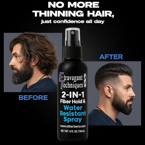 Hair Fiber Spray para hombres y mujeres 4oz miniatura 5