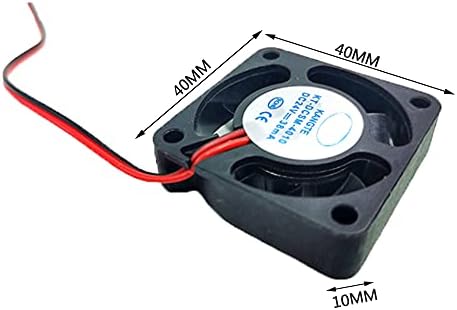 5 Pcs 3D Printer Extruder Cooling DC Fan 40 * 40 * 10MM DC 24V Turbo Fan and DC 24V Extruder Hot End Fan for Ender 3/3 Pro 3D Printer
