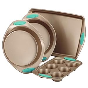 Rachael Ray Cucina Bakeware Set,Cupcake pan
