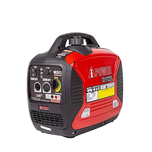 JEGS Performance Products 81963 Inverter Generator 1600W Surge Watts 2000W Rated