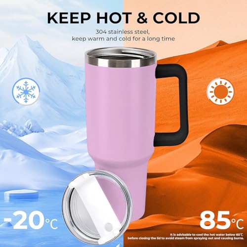 Gobelet isotherme nomade rose avec paille pour rester hydraté - 5