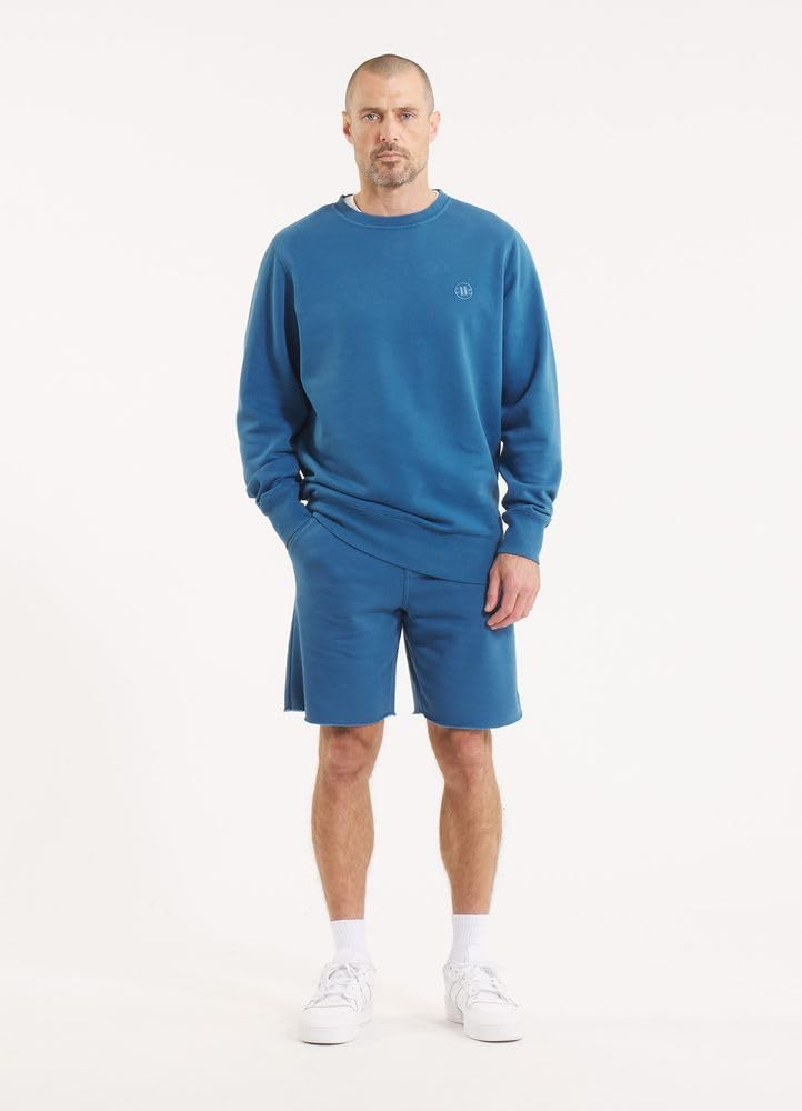 PITBULL Męska bluza basic męska wygodny sweter luźny sportowy krój Washed Lancaster II czas wolny Crewncek sportowa bluza