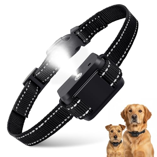 Collier Anti Aboiement Chien, Citronnelle Collier Anti Aboiement Chien Spray, Colliers de Dressage Rechargeables Et Sécuritaires avec 2 Sangles pour Le Remplacement