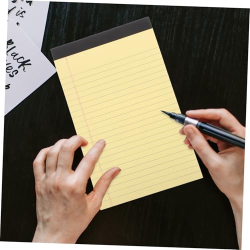 Blocs-notes détachables format A5 à lignes larges pour structurer vos notes de bureau