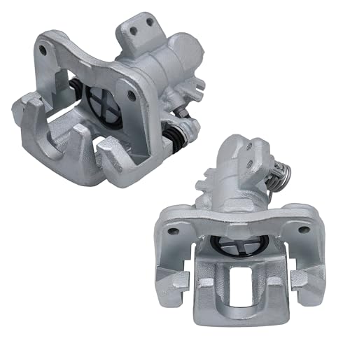 Image of 19B3298 19B3299 Rear Disc Brake Calipers Compatible with 2006-2015 Civic | 2PCS Rear Driver & Passenger Side Calipers with Bracket Compatible with 2006-2011 Acura CSX, 2013-2018 Acura ILX