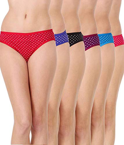 Image of Fashion Comfortz Women's Cotton Blend Classic Regular Solid Briefs