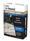 X-Treme Polymeric Sand, Joint up to 6 Inches. 50-Pound Bag (Granite)