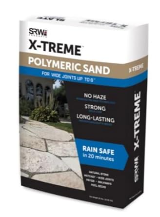 X-Treme Polymeric Sand, Joint up to 6 Inches for Pavers and Natural Stone 50-Pound Bag Granite