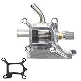 MILIPARTS Upgrade Aluminum Engine Coolant Water Outlet Compatible with MAZDA 3 5 6 CX-7 Ford Focus C-MAX Mondeo Mk III IV Galaxy S-MAX 2003-2015 2.0L 2.3L 2.5L Replace LF01-1517Z