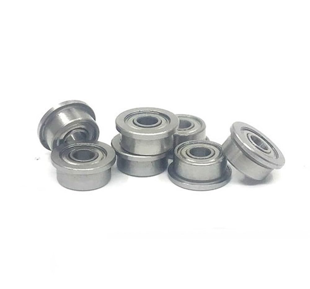 F687ZZ Bearing 7x14x5 mm ABEC-5 F687 Z ZZ Flanged Ball Bearings