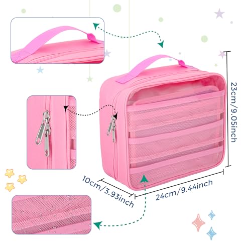 Taladad Carrying Case Compatible with Little Tikes Story Dream Machine Books Starter Set,Portable Storage Bag with Handle for Storytime,Little Golden Book,Little Puppy Character (Blue) by Taladad - Image 7