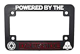 Powered by The Darkside for Star Wars License Plate Frame (Motorcycle)