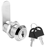 Protección y privado: montaje simple con destornillador, fácil de usar. Las cerraduras para muebles con llaves ofrecen suficiente seguridad y no solo protegen tus objetos importantes, sino también a tus hijos de objetos peligrosos como herramientas afiladas y agentes de limpieza no comestibles.