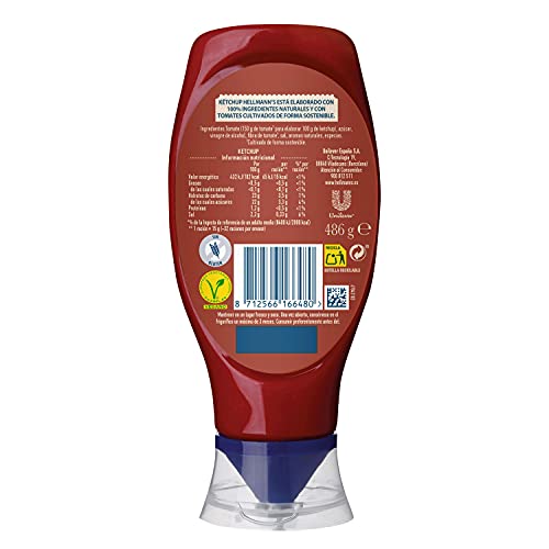 Hellmann's Salsa Kétchup Bocabajo Botella Reciclable