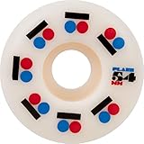  Plan B Iconic Ruedas Skate (54mm - Blanco)