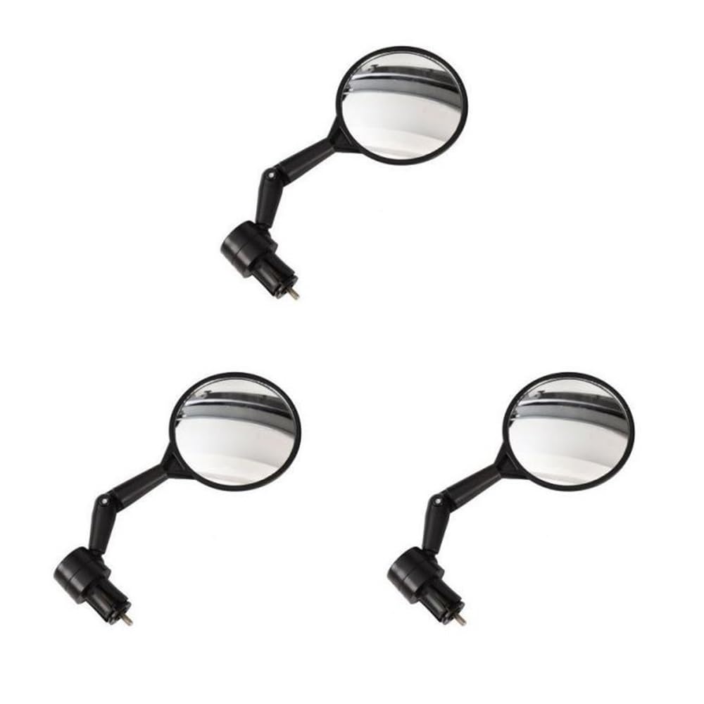 Espejo de motocicleta retrovisor ajustable de alta estabilidad para manillares 8