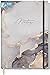 Produktbild paper&you® Notizbuch A5+ blanko mit Gummiband [Grey Marble] 156 Seiten, 78 Blatt | als Bullet Journal Skizzenheft Skizzenbuch Tagebuch Notizheft | nachhaltig & klimafreundlich