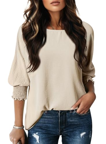 Dokotoo Top Túnica Feminino Plus Size Tops Elegantes Casuais Gola...