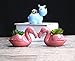 Youfui Cute Animal Succulent Planter Flower Pot Decor for Home Office Desk (Flamingos)