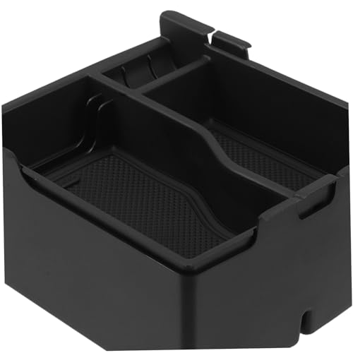 Organiseur de console centrale de voiture à compartiments amovibles anti-vibration
