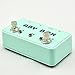 NEW Bass Guitar ABY MiNi Seletor Combiner Footswich AB Box Pedal Guitarra True Bypass Blue