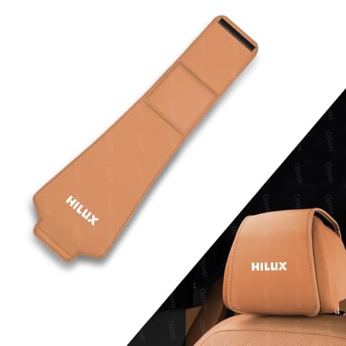 トヨタ ハイラックス GUN125系 ヘッドレストカバー 車 シートカバー ヘッドカバー 収納バッグ付き ハイラックス GUN125系 HILUX 車用ヘッドレストカバー PUレザー製カーシート 全車種対応 ユニバーサル 取り付け簡単 お手入れ簡単 汚れや