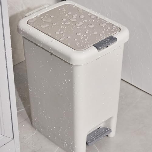 Papelera con cierre suave y protección antiolores para el hogar 4
