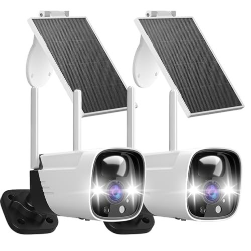 3MP Solar Power Security Camera Outdoor
