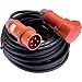 Produktbild as - Schwabe Starkstrom Verlängerungskabel 10 m H07RN-F 5G4 - CEE Phasenwendestecker - 400V/32A/ca. 22kW - 5-polige, robuste CEE Verlängerung für Außenbereich - IP44 - Made in Germany, 60549