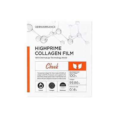 Highprime Collagen Film Cheek - 5 Packs - Moisturizing, Brightening, and Lifting for Normal Skin