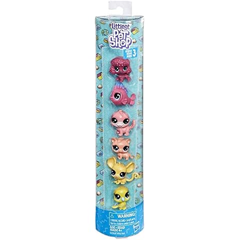 Littlest PetShop Mini Scale Tube Pets Kitty Dog Bird Pet Shop and More Cover